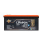 Акумулятор LogicPower LP LiFePO4 25,6V - 230 Ah (5888Wh) (BMS 200A/100А) пластик Smart BT