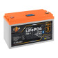 Аккумулятор LogicPower LP LiFePO4 25,6V - 50 Ah (1280Wh) (BMS 80A/50А) пластик LCD Smart BT Аккумулятор LogicPower LP LiFePO4 25,6V - 50 Ah (1280Wh) (BMS 80A/50А) пластик LCD Smart BT