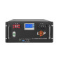 Аккумулятор LogicPower LP LiFePO4 48V (51,2V) - 100 Ah (5120Wh) (Smart BMS 100A) с LCD RM RS485/CAN