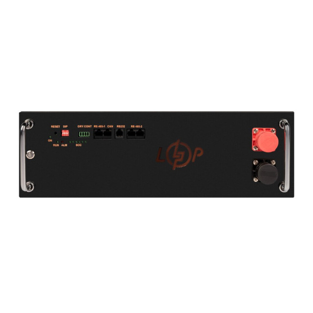 Акумулятор LogicPower LP LiFePO4 51,2V - 100 Ah (5120Wh) (BMS JK 100A/50А) RM RS485/CAN BL Акумулятор LogicPower LP LiFePO4 51,2V - 100 Ah (5120Wh) (BMS JK 100A/50А) RM RS485/CAN BL