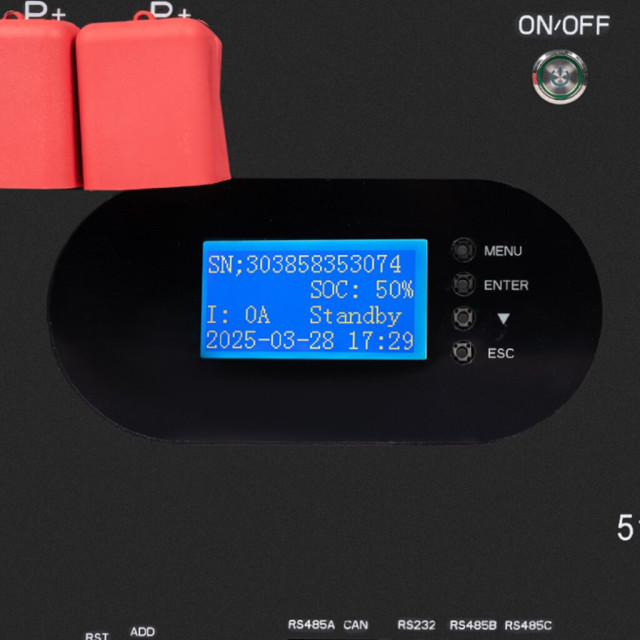 Акумулятор LogicPower LP LiFePO4 51,2V - 230 Ah (11776Wh) (Smart BMS 200A) с LCD RM AB RS485/CAN Акумулятор LogicPower LP LiFePO4 51,2V - 230 Ah (11776Wh) (Smart BMS 200A) с LCD RM AB RS485/CAN