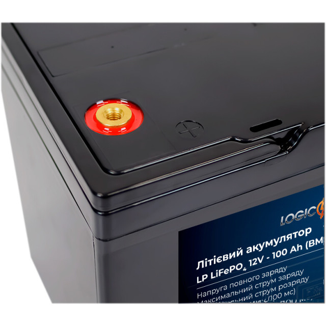 Аккумулятор для ИБП LogicPower LiFePO4 12V/100 Ah BMS 50A/25A пластик (LP19640) Аккумулятор для ИБП LogicPower LiFePO4 12V/100 Ah BMS 50A/25A пластик (LP19640)