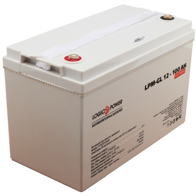 Акумулятор гелевий Logicpower LPM-GL 12 - 100 AH Акумулятор гелевий Logicpower LPM-GL 12 - 100 AH