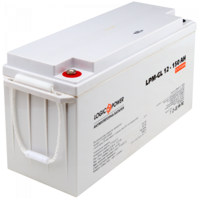 Акумулятор гелевий Logicpower LPM-GL 12 - 150 AH Акумулятор гелевий Logicpower LPM-GL 12 - 150 AH