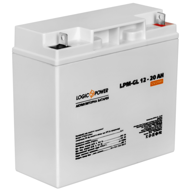 Акумулятор гелевий Logicpower LPM-GL 12 - 20 AH