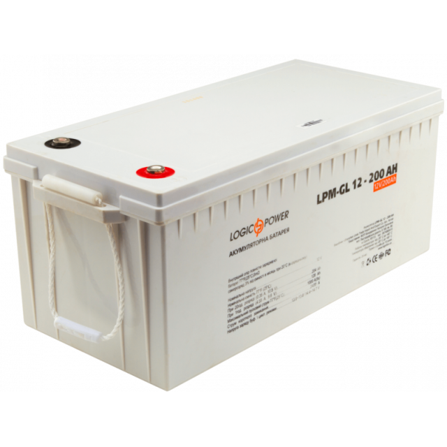 Акумулятор гелевий Logicpower LPM-GL 12 - 200 AH