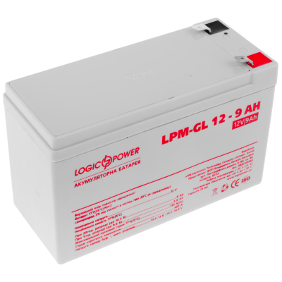 Акумулятор гелевий Logicpower LPM-GL 12 - 9 AH Акумулятор гелевий Logicpower LPM-GL 12 - 9 AH