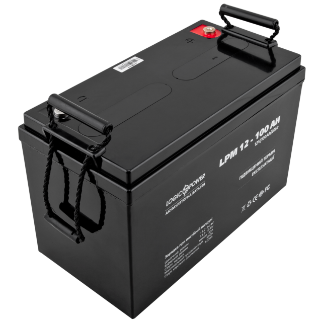 Акумулятор Logicpower AGM LPM 12 - 100 AH Акумулятор Logicpower AGM LPM 12 - 100 AH