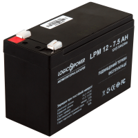 Акумулятор Logicpower AGM LPM 12 - 7,5 AH Акумулятор Logicpower AGM LPM 12 - 7,5 AH