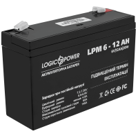 Акумулятор Logicpower AGM LPM 6-12 AH Акумулятор Logicpower AGM LPM 6-12 AH