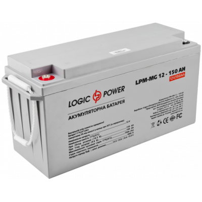 Акумулятор мультигелевий Logicpower AGM LPM-MG 12 - 150 AH Акумулятор мультигелевий Logicpower AGM LPM-MG 12 - 150 AH
