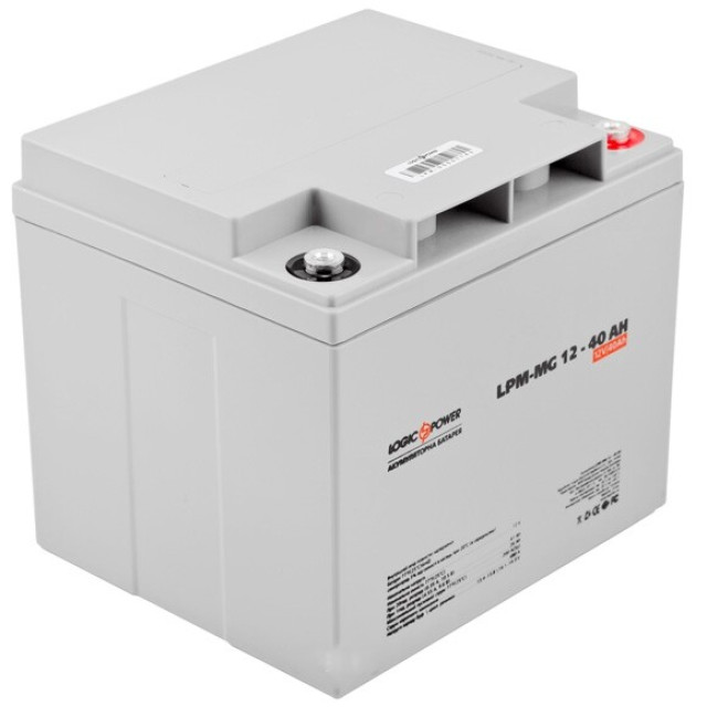 Акумулятор мультигелевий Logicpower AGM LPM-MG 12 - 40 AH Акумулятор мультигелевий Logicpower AGM LPM-MG 12 - 40 AH