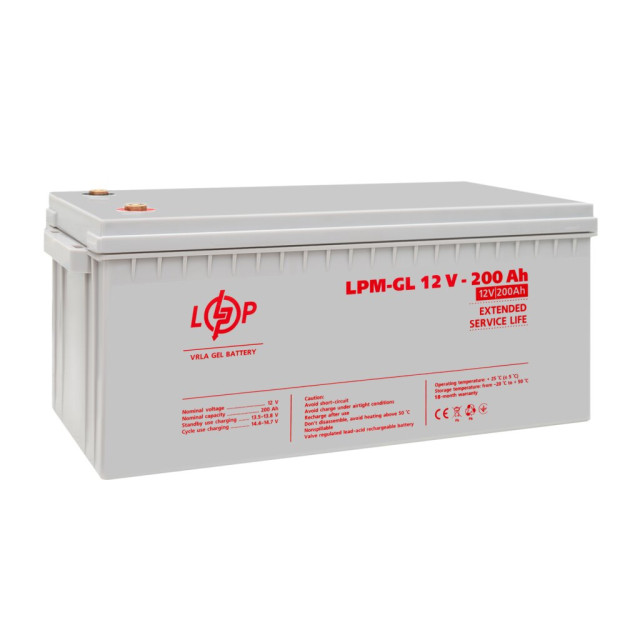 Аккумулятор гелевый LogicPower LPM-GL 12V - 200 Ah Аккумулятор гелевый LogicPower LPM-GL 12V - 200 Ah