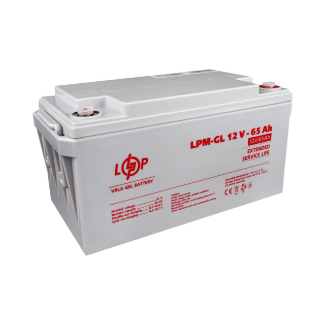 Аккумулятор гелевый LogicPower LPM-GL 12V - 65 Ah Аккумулятор гелевый LogicPower LPM-GL 12V - 65 Ah