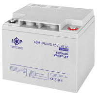 Аккумулятор мультигелевый LogicPower LPM-MG 12V - 45 Ah Аккумулятор мультигелевый LogicPower LPM-MG 12V - 45 Ah