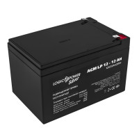 Акумулятор AGM LogicPower LP 12V - 12 Ah Silver Акумулятор AGM LogicPower LP 12V - 12 Ah Silver
