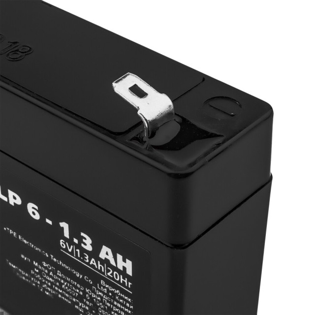 Акумулятор AGM LogicPower LP 6V - 1.3 Ah Silver