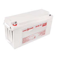 Акумулятор гелевий LogicPower LP-GL 12V - 150 Ah Silver