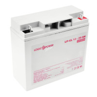 Аккумулятор гелевый LogicPower LP-GL 12V - 20 Ah Silver