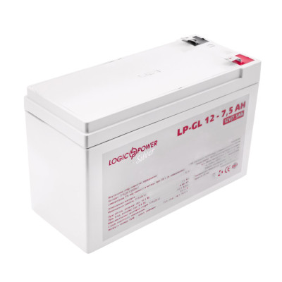 Акумулятор гелевий LogicPower LP-GL 12V - 7.5 Ah Silver Акумулятор гелевий LogicPower LP-GL 12V - 7.5 Ah Silver