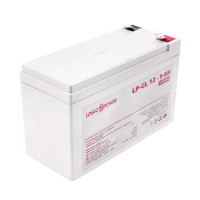Акумулятор гелевий LogicPower LP-GL 12V - 9 Ah Silver