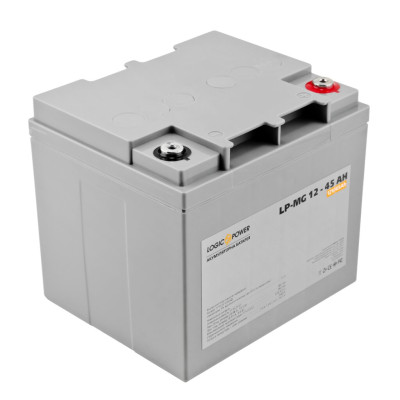 Акумулятор мультигелевий LogicPower LP-MG 12V - 45 Ah Silver Акумулятор мультигелевий LogicPower LP-MG 12V - 45 Ah Silver