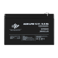 Акумулятор AGM LogicPower LPM 12V - 9 Ah