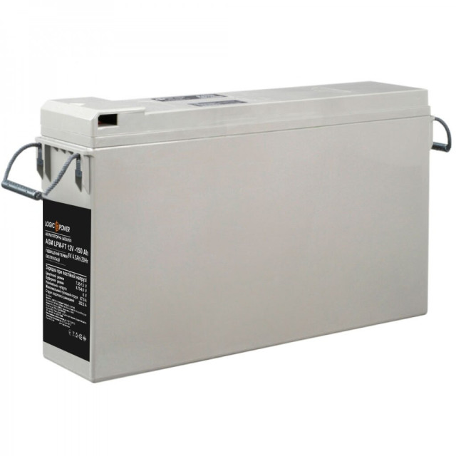 Фронт-термінальний акумулятор LogicPower LPM-FT 12V - 150 Ah Фронт-термінальний акумулятор LogicPower LPM-FT 12V - 150 Ah