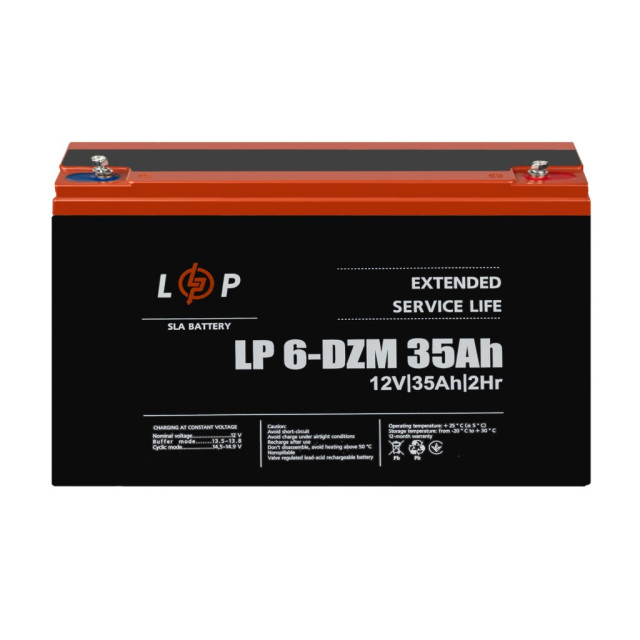 Розпродаж (9335) Тяговий свинцево-кислотний AGM акумулятор LogicPower LP 6-DZM-35 Ah (11-2023) Розпродаж (9335) Тяговий свинцево-кислотний AGM акумулятор LogicPower LP 6-DZM-35 Ah (11-2023)