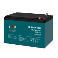 Тяговий свинцево-кислотний AGM акумулятор LogicPower LP 6-DZM-12 Ah - под Болт М5 Тяговий свинцево-кислотний AGM акумулятор LogicPower LP 6-DZM-12 Ah - под Болт М5