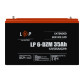 Тяговий свинцево-кислотний AGM акумулятор LogicPower LP 6-DZM-35 Ah
