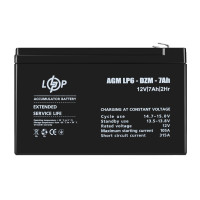 Тяговый свинцово-кислотный AGM аккумулятор LogicPower LP 6-DZM-7 Ah Тяговый свинцово-кислотный AGM аккумулятор LogicPower LP 6-DZM-7 Ah