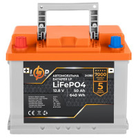 Автомобільний акумулятор Logicpower LiFePO4 12.8В, 50 Аг (24385) Автомобільний акумулятор Logicpower LiFePO4 12.8В, 50 Аг (24385)