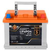 Автомобильный аккумулятор Logicpower LiFePO4 12.8В, 64 Ач (24096)