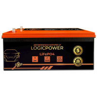 Автомобільний акумулятор Logicpower LiFePO4 BMS 1400 А, 25.6В, 160 Аг (24773) Автомобільний акумулятор Logicpower LiFePO4 BMS 1400 А, 25.6В, 160 Аг (24773)
