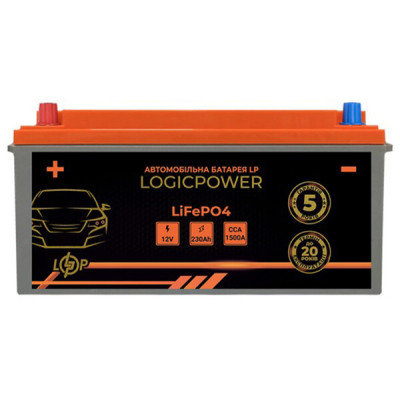 Автомобильный аккумулятор Logicpower LiFePO4 BMS 1500 А, 12.8В, 230 Ач (24771) Автомобильный аккумулятор Logicpower LiFePO4 BMS 1500 А, 12.8В, 230 Ач (24771)