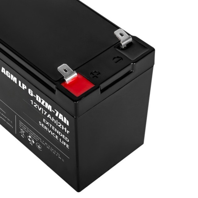 Тяговий акумулятор Logicpower 6-DZM 12В, 7 Аг (16152) Тяговий акумулятор Logicpower 6-DZM 12В, 7 Аг (16152)