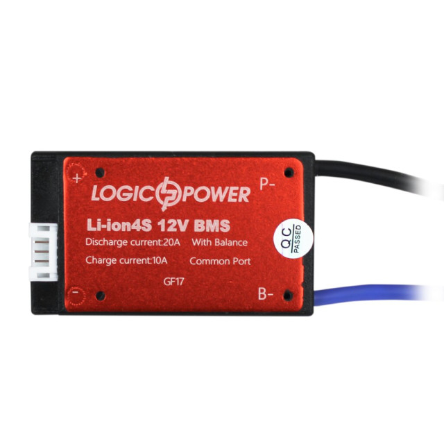 BMS плата(контролер) LogicPower LP Li-ion 12V 4S Dis 20A Ch 10A