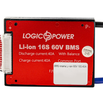 BMS плата LogicPower LP Li-ion 60V 16S 40A симметрия BMS плата LogicPower LP Li-ion 60V 16S 40A симметрия