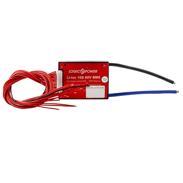 BMS плата Li-ion 60V 16S 40A симметрия