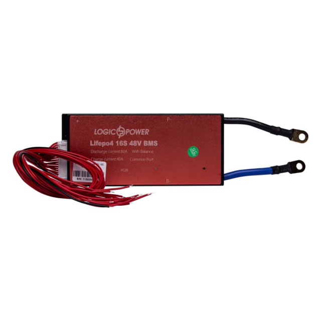 BMS плата LiFePO4 48V 16S Dis 80A Ch 40A BMS плата LiFePO4 48V 16S Dis 80A Ch 40A