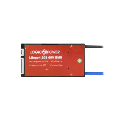 BMS плата LogicPower LP LiFePO4 60V 20S Dis 60A Ch 30A