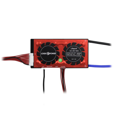 Smart BMS плата LogicPower LP LiFePO4 36V 12S Dis 60A Ch 30A UART+RS485+CAN Smart BMS плата LogicPower LP LiFePO4 36V 12S Dis 60A Ch 30A UART+RS485+CAN