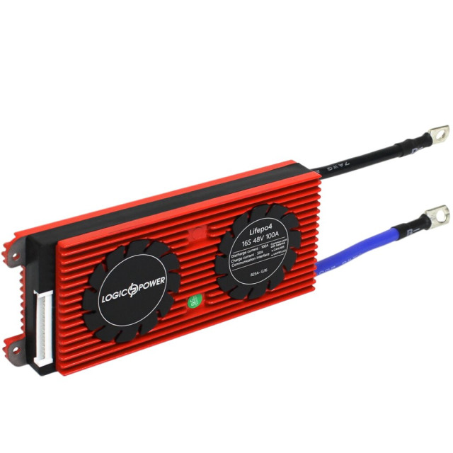 Smart BMS плата LogicPower LP LiFePO4 48V 16S Dis 100A Ch 50A UART+RS485+CAN