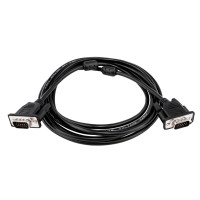 Кабель 3 м чорний (з двома феритовими кільцями) VGA-3.0BK Кабель 3 м чорний (з двома феритовими кільцями) VGA-3.0BK