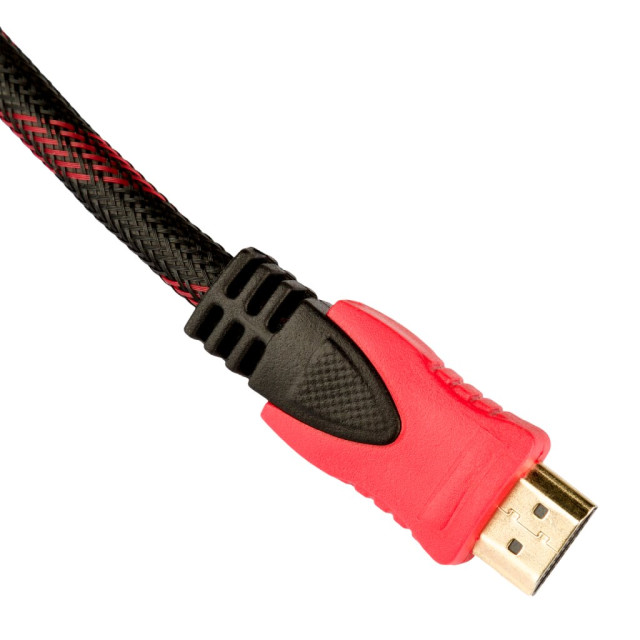Кабель HDMI-HDMI Ver 1.4 для 3D 1.5 м (доп. оплетка) Кабель HDMI-HDMI Ver 1.4 для 3D 1.5 м (доп. оплетка)