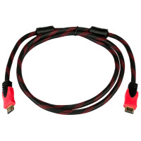 Кабель HDMI-HDMI Ver 1.4 для 3D 1.8 м (доп. оплетка) Кабель HDMI-HDMI Ver 1.4 для 3D 1.8 м (доп. оплетка)