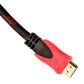 Кабель HDMI-HDMI Ver 1.4 для 3D 1.8 м (доп. оплетка) Кабель HDMI-HDMI Ver 1.4 для 3D 1.8 м (доп. оплетка)