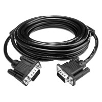Кабель VGA-5.0BK 5 м чорний (з двома феритовими кільцями) Кабель VGA-5.0BK 5 м чорний (з двома феритовими кільцями)