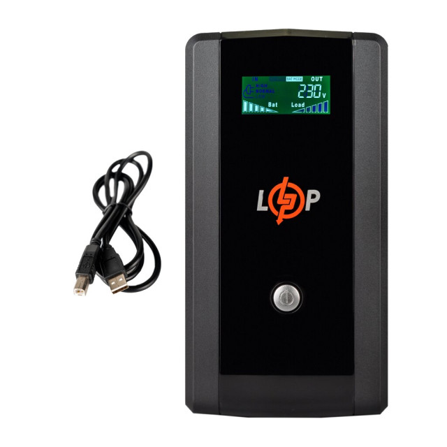Джерело безперебійного живлення (ДБЖ) LogicPower LP UL1250VA 4 Pro (720 Вт) Джерело безперебійного живлення (ДБЖ) LogicPower LP UL1250VA 4 Pro (720 Вт)